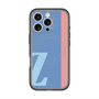 スリムプロテクションプレミアムケース with MagSafe［ オリジナル - initial color line - Z blue ］