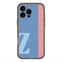 スリムプロテクションプレミアムケース with MagSafe［ オリジナル - initial color line - Z blue ］
