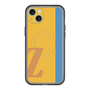 スリムプロテクションプレミアムケース with MagSafe［ オリジナル - initial color line - Z orange ］