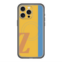 スリムプロテクションプレミアムケース with MagSafe［ オリジナル - initial color line - Z orange ］