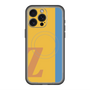スリムプロテクションプレミアムケース with MagSafe［ オリジナル - initial color line - Z orange ］