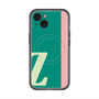 スリムプロテクションプレミアムケース with MagSafe［ オリジナル - initial color line - Z green ］