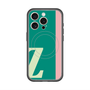 スリムプロテクションプレミアムケース with MagSafe［ オリジナル - initial color line - Z green ］
