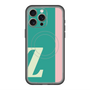 スリムプロテクションプレミアムケース with MagSafe［ オリジナル - initial color line - Z green ］