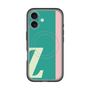 スリムプロテクションプレミアムケース with MagSafe［ オリジナル - initial color line - Z green ］