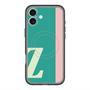 スリムプロテクションプレミアムケース with MagSafe［ オリジナル - initial color line - Z green ］