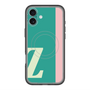 スリムプロテクションプレミアムケース with MagSafe［ オリジナル - initial color line - Z green ］