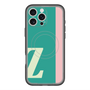 スリムプロテクションプレミアムケース with MagSafe［ オリジナル - initial color line - Z green ］