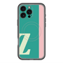 スリムプロテクションプレミアムケース with MagSafe［ オリジナル - initial color line - Z green ］