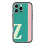 スリムプロテクションプレミアムケース with MagSafe［ オリジナル - initial color line - Z green ］