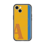 スリムプロテクションプレミアムケース with MagSafe［ オリジナル - initial color line - A orange ］