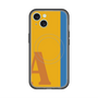 スリムプロテクションプレミアムケース with MagSafe［ オリジナル - initial color line - A orange ］