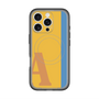 スリムプロテクションプレミアムケース with MagSafe［ オリジナル - initial color line - A orange ］