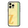 スリムプロテクションプレミアムケース with MagSafe［ オリジナル - initial color line - Z yellow ］