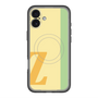 スリムプロテクションプレミアムケース with MagSafe［ オリジナル - initial color line - Z yellow ］