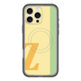 スリムプロテクションプレミアムケース with MagSafe［ オリジナル - initial color line - Z yellow ］