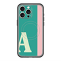 スリムプロテクションプレミアムケース with MagSafe［ オリジナル - initial color line - A green ］