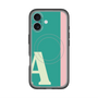 スリムプロテクションプレミアムケース with MagSafe［ オリジナル - initial color line - A green ］