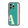 スリムプロテクションプレミアムケース with MagSafe［ オリジナル - initial color line - A green ］