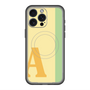 スリムプロテクションプレミアムケース with MagSafe［ オリジナル - initial color line - A yellow ］