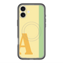 スリムプロテクションプレミアムケース with MagSafe［ オリジナル - initial color line - A yellow ］