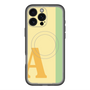 スリムプロテクションプレミアムケース with MagSafe［ オリジナル - initial color line - A yellow ］