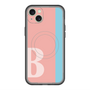 スリムプロテクションプレミアムケース with MagSafe［ オリジナル - initial color line - B pink ］