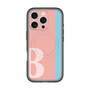 スリムプロテクションプレミアムケース with MagSafe［ オリジナル - initial color line - B pink ］