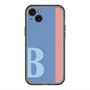 スリムプロテクションプレミアムケース with MagSafe［ オリジナル - initial color line - B blue ］
