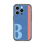 スリムプロテクションプレミアムケース with MagSafe［ オリジナル - initial color line - B blue ］
