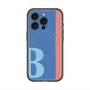 スリムプロテクションプレミアムケース with MagSafe［ オリジナル - initial color line - B blue ］