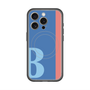 スリムプロテクションプレミアムケース with MagSafe［ オリジナル - initial color line - B blue ］