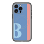 スリムプロテクションプレミアムケース with MagSafe［ オリジナル - initial color line - B blue ］