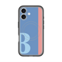 スリムプロテクションプレミアムケース with MagSafe［ オリジナル - initial color line - B blue ］