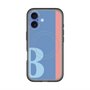 スリムプロテクションプレミアムケース with MagSafe［ オリジナル - initial color line - B blue ］