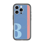 スリムプロテクションプレミアムケース with MagSafe［ オリジナル - initial color line - B blue ］