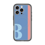 スリムプロテクションプレミアムケース with MagSafe［ オリジナル - initial color line - B blue ］