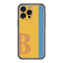 スリムプロテクションプレミアムケース with MagSafe［ オリジナル - initial color line - B orange ］