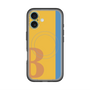 スリムプロテクションプレミアムケース with MagSafe［ オリジナル - initial color line - B orange ］