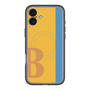 スリムプロテクションプレミアムケース with MagSafe［ オリジナル - initial color line - B orange ］