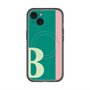 スリムプロテクションプレミアムケース with MagSafe［ オリジナル - initial color line - B green ］