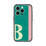 スリムプロテクションプレミアムケース with MagSafe［ オリジナル - initial color line - B green ］