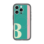 スリムプロテクションプレミアムケース with MagSafe［ オリジナル - initial color line - B green ］
