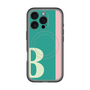 スリムプロテクションプレミアムケース with MagSafe［ オリジナル - initial color line - B green ］