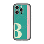スリムプロテクションプレミアムケース with MagSafe［ オリジナル - initial color line - B green ］