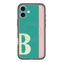スリムプロテクションプレミアムケース with MagSafe［ オリジナル - initial color line - B green ］