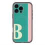 スリムプロテクションプレミアムケース with MagSafe［ オリジナル - initial color line - B green ］