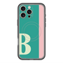 スリムプロテクションプレミアムケース with MagSafe［ オリジナル - initial color line - B green ］