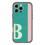 スリムプロテクションプレミアムケース with MagSafe［ オリジナル - initial color line - B green ］