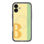 スリムプロテクションプレミアムケース with MagSafe［ オリジナル - initial color line - B yellow ］